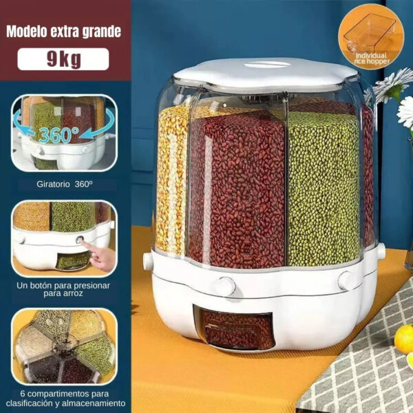 1706663293eae63e0a-b8e2-4252-afa0-3e38c46f2326 DISPENSADOR GRANOS GIRATORIO