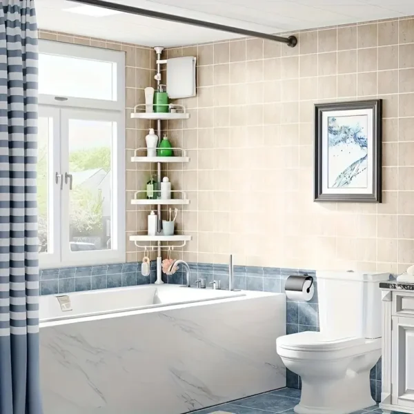 REPISA ESQUINERA ADAPTABLE PARA BAÑO