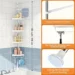 REPISA ESQUINERA ADAPTABLE PARA BAÑO