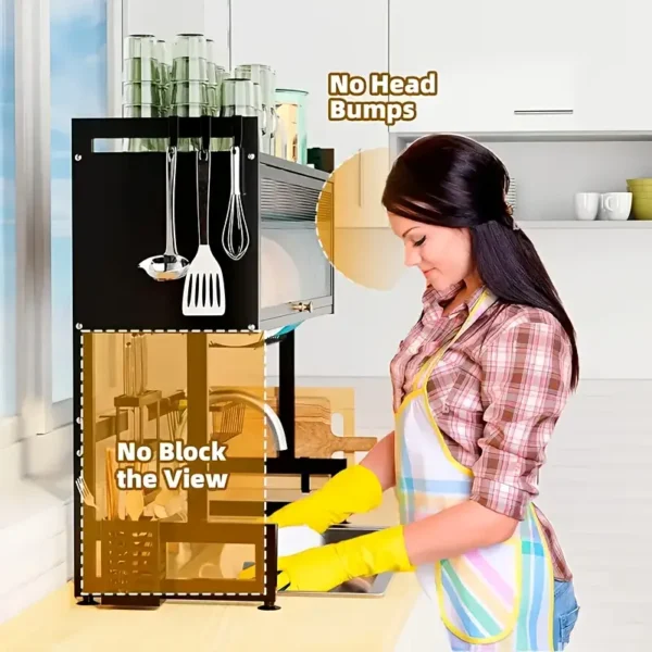 PLATERO ESCURRIDOR CON VITRINA