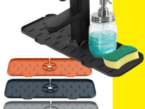 ALFOMBRA JABONERA PARA LLAVE LAVAPLATOS -25 ALFOMBRILLA ESCURRIDORA SILICONA PARA LLAVE LAVAPLATOS