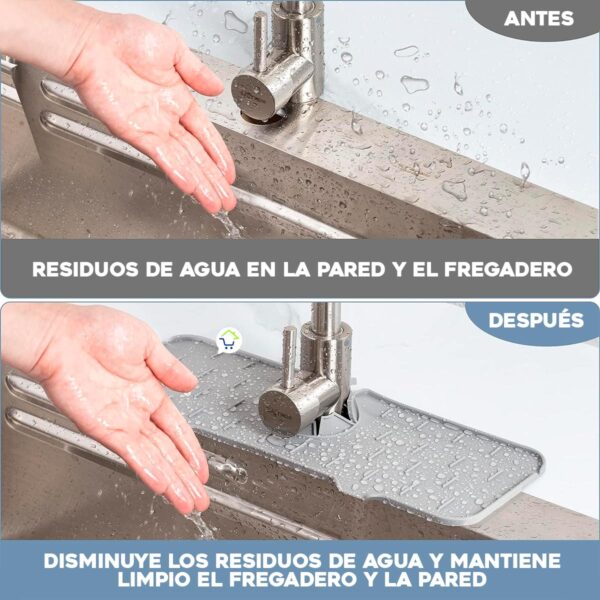 ALFOMBRILLA ESCURRIDORA PARA LAVAPLATOS1 ALFOMBRILLA ESCURRIDORA SILICONA PARA LLAVE LAVAPLATOS