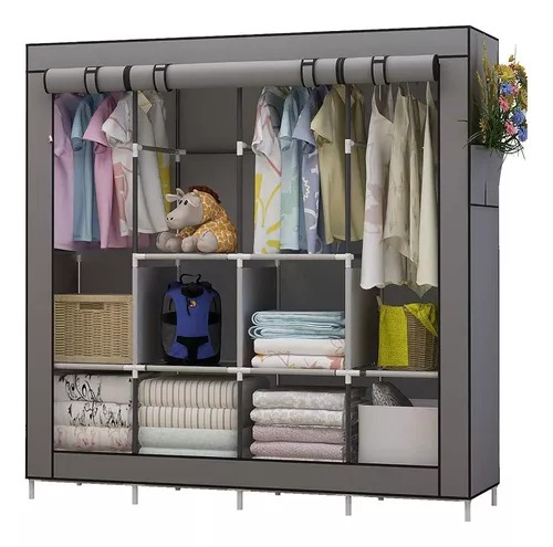 CLOSET FORRADO 4 COMPARTIMIENTOS