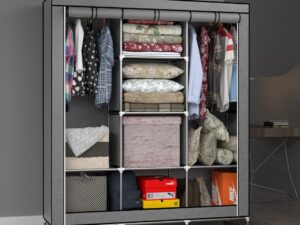 CLOSET FORRADO 3 COMPARTIMIENTOS