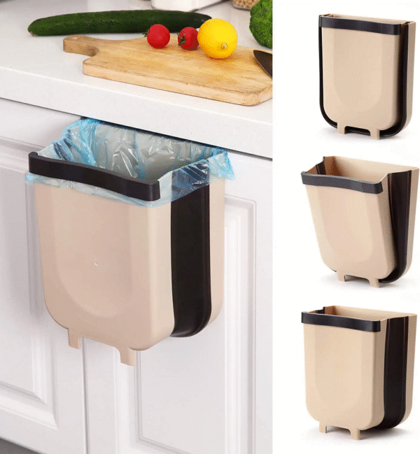 BASURERA COLGANTE PLEGABLE 3 BASURERA PARA COLGAR ABATIBLE SILICONA