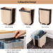 BASURERA COLGANTE PLEGABLE 6 BASURERA PARA COLGAR ABATIBLE SILICONA