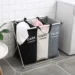 CESTA TRIPLE PARA SEPARAR ROPA SUCIA