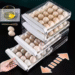 ORGANIZADOR HUEVOS X 32.4 DISPENSADOR DE HUEVOS CAJONERA DESLIZANTE Y APILABLE