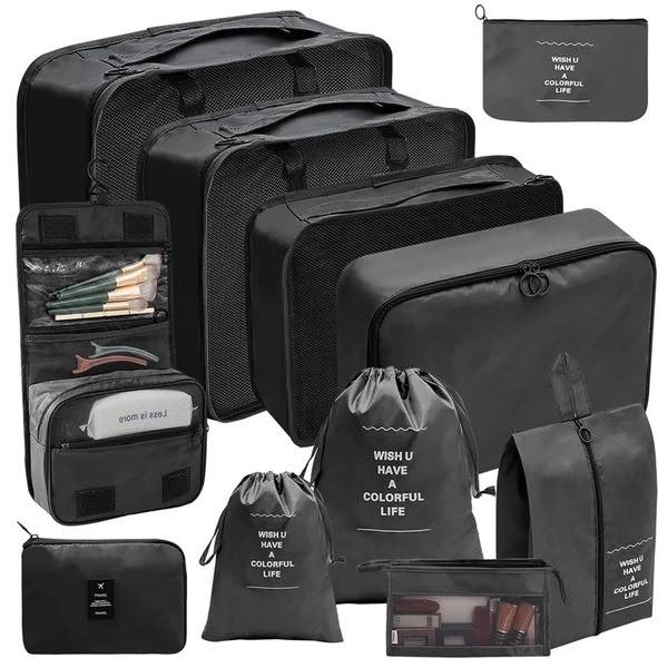 ORGANIZADOR DE MALETA VIAJE X 11 ACCESORIOS