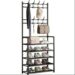 ORGANIZADOR ZAPATOS  4 NIVELES CON PERCHERO