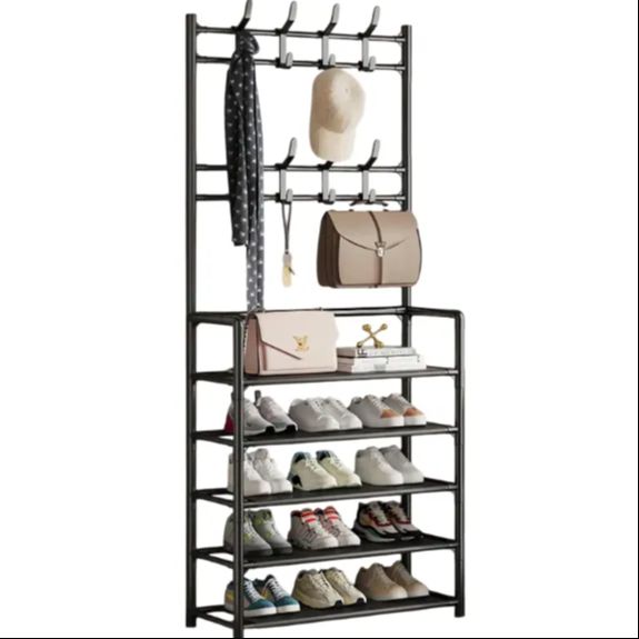 ORGANIZADOR ZAPATOS  4 NIVELES CON PERCHERO