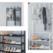 ORGANIZADOR ZAPATOS  4 NIVELES CON PERCHERO