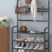 ORGANIZADOR ZAPATOS  4 NIVELES CON PERCHERO