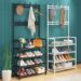 ORGANIZADOR ZAPATOS  4 NIVELES CON PERCHERO