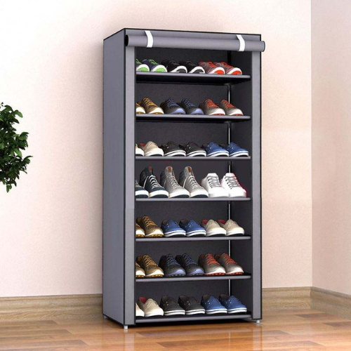 ORGANIZADOR ZAPATOS 9 NIVELES CON FORRO