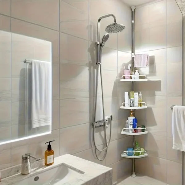 REPISA ESQUINERA ADAPTABLE PARA BAÑO